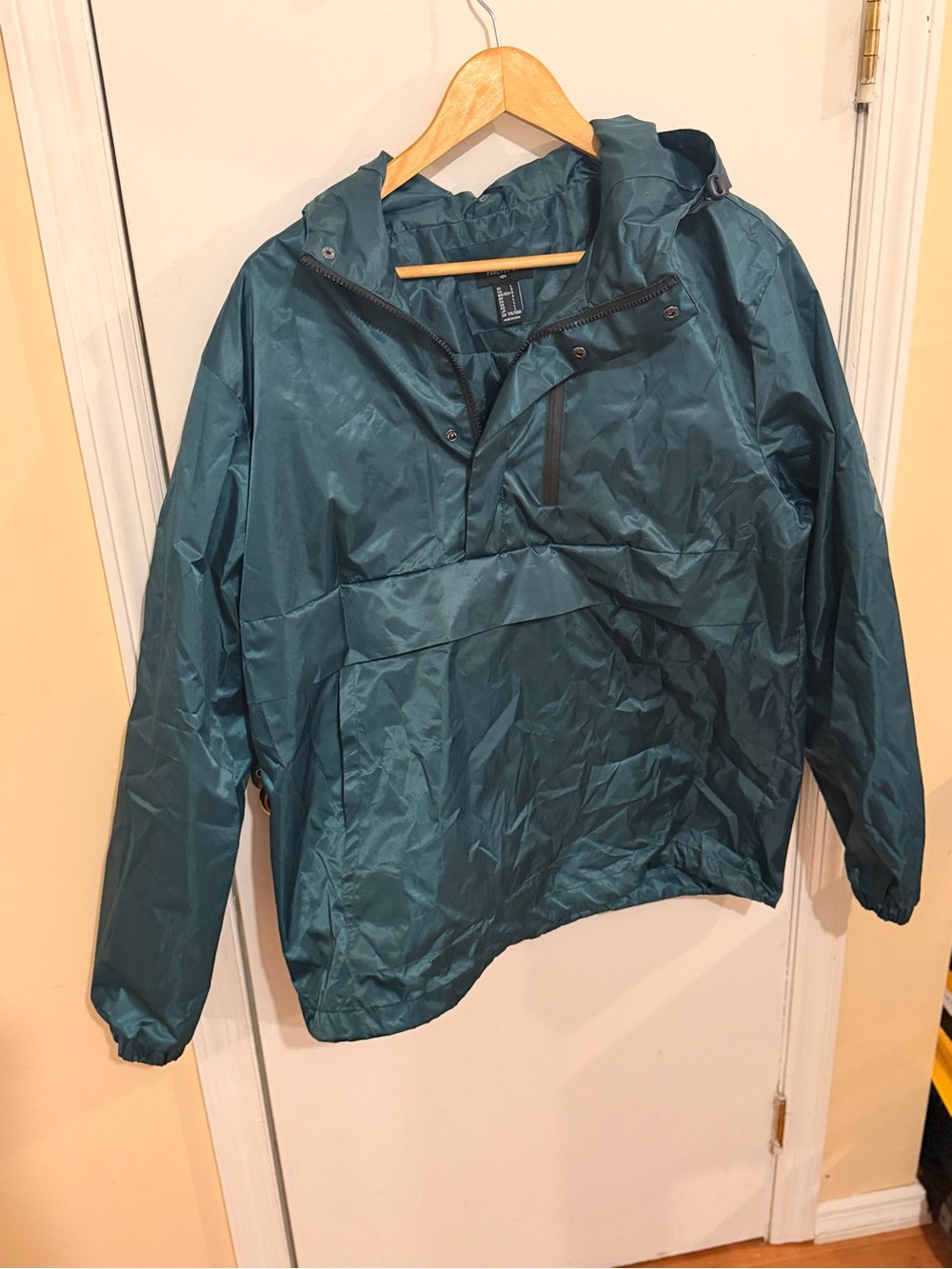 Men's Dark Green Windbreaker